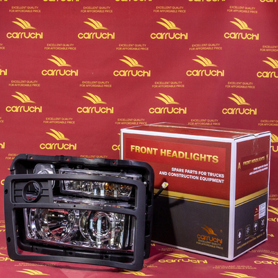 Kualitas Rakitan lampu depan kanan suku cadang truk merek Carruchi yang berlaku untuk Shacman Delong F3000/ M3000 Aksesori sistem pencahayaan kabin dengan OEM No DZ93189723020 Pabrik